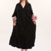 Dress_oversized_flowers_Black