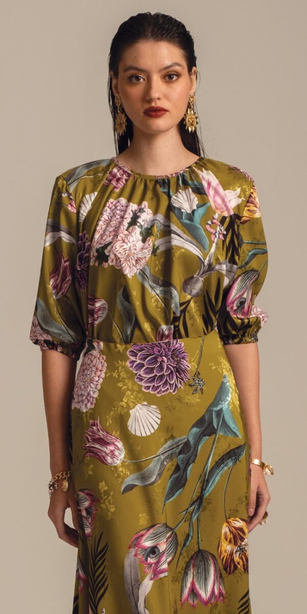 DAHLIA TOP - Jacquard