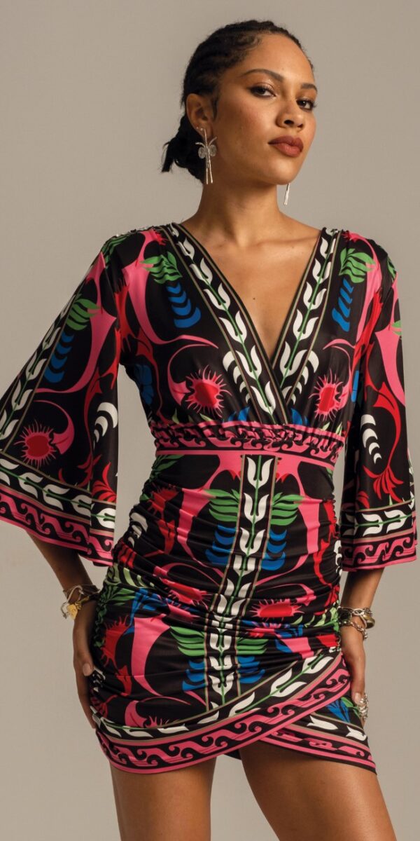 NARCISSUS SHORT DRESS