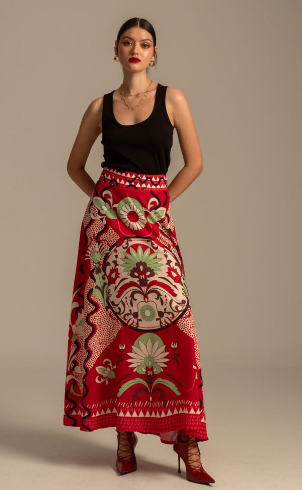 MANDALA MAXI SKIRT