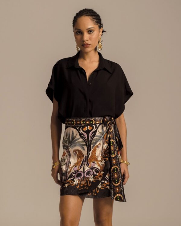 ANCESTRESS WRAP SKIRT