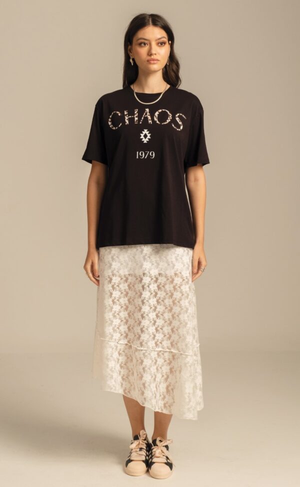 LACEFLOWER MAXI SKIRT