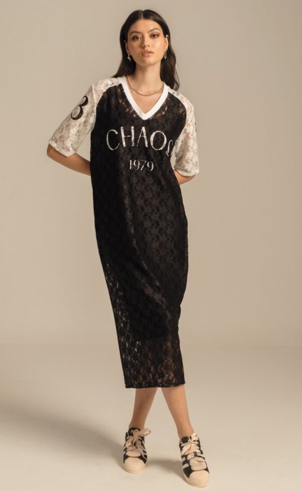 COSMOS LACE LONG DRESS