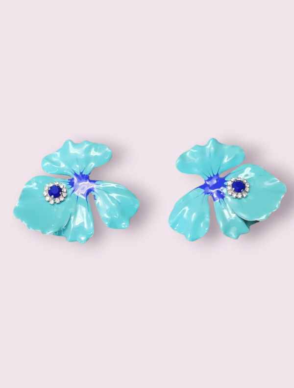 Flower earrings