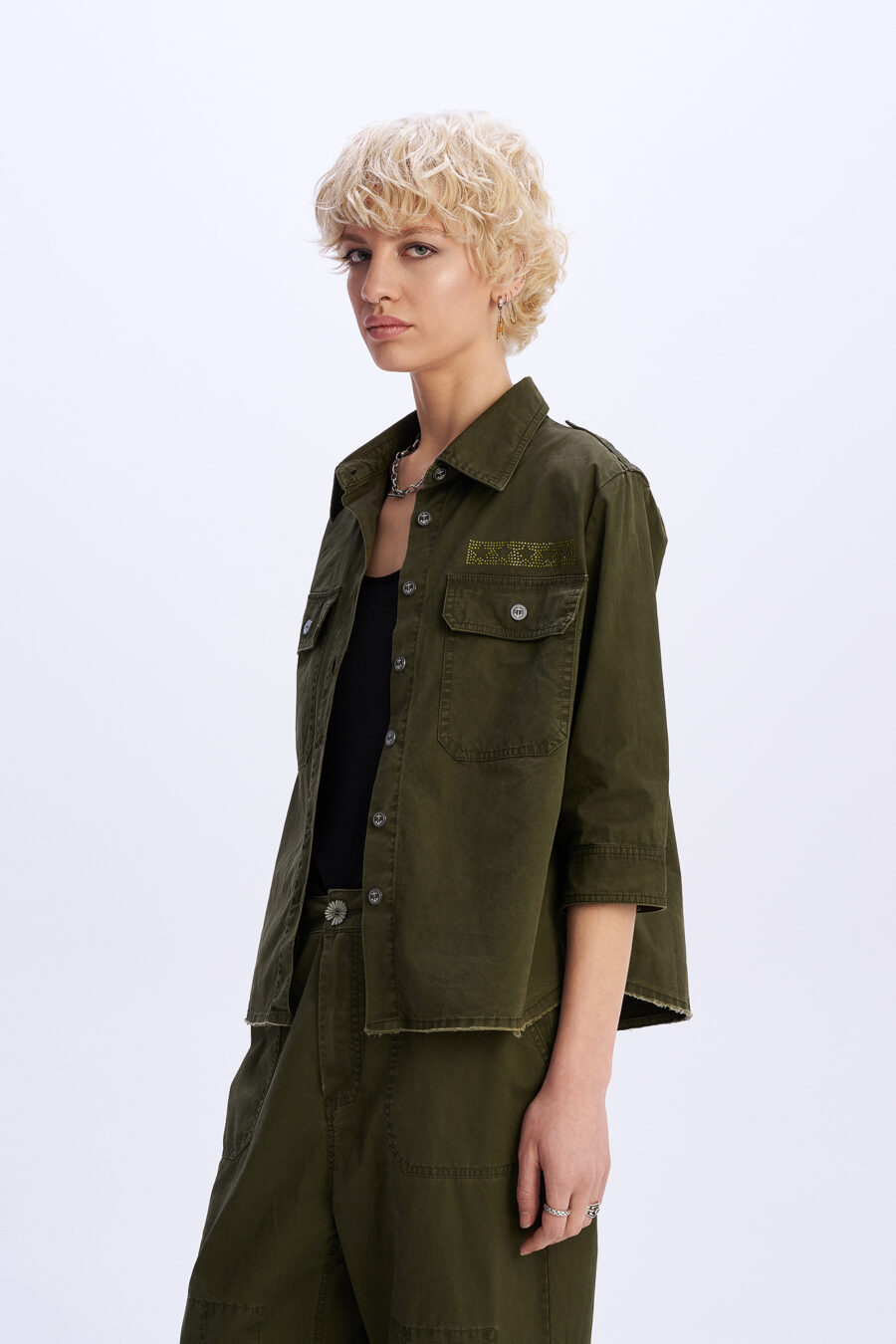 Military Χακί Τζάκετ SUNDANCE - Image 3