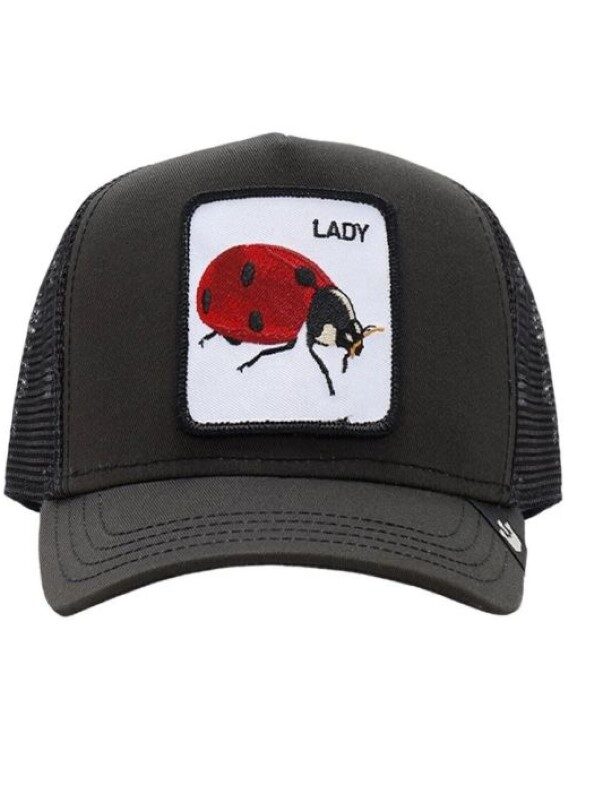 Καπέλο Jockey Lady Bug, Πασχαλίτσα Μαύρη - Goorin Bros