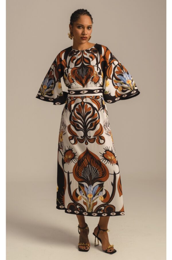 ORNAMENTAL LONG DRESS ΜΑΚΡΥ ΦΟΡΕΜΑ