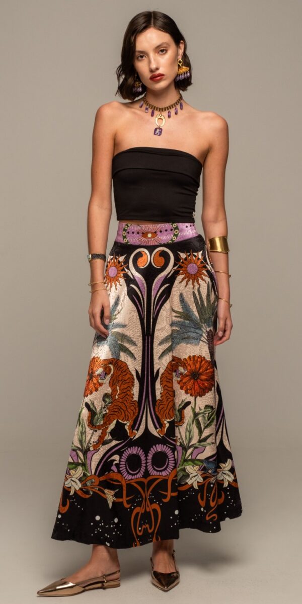 ANCESTRESS LONG SKIRT - Jacquard