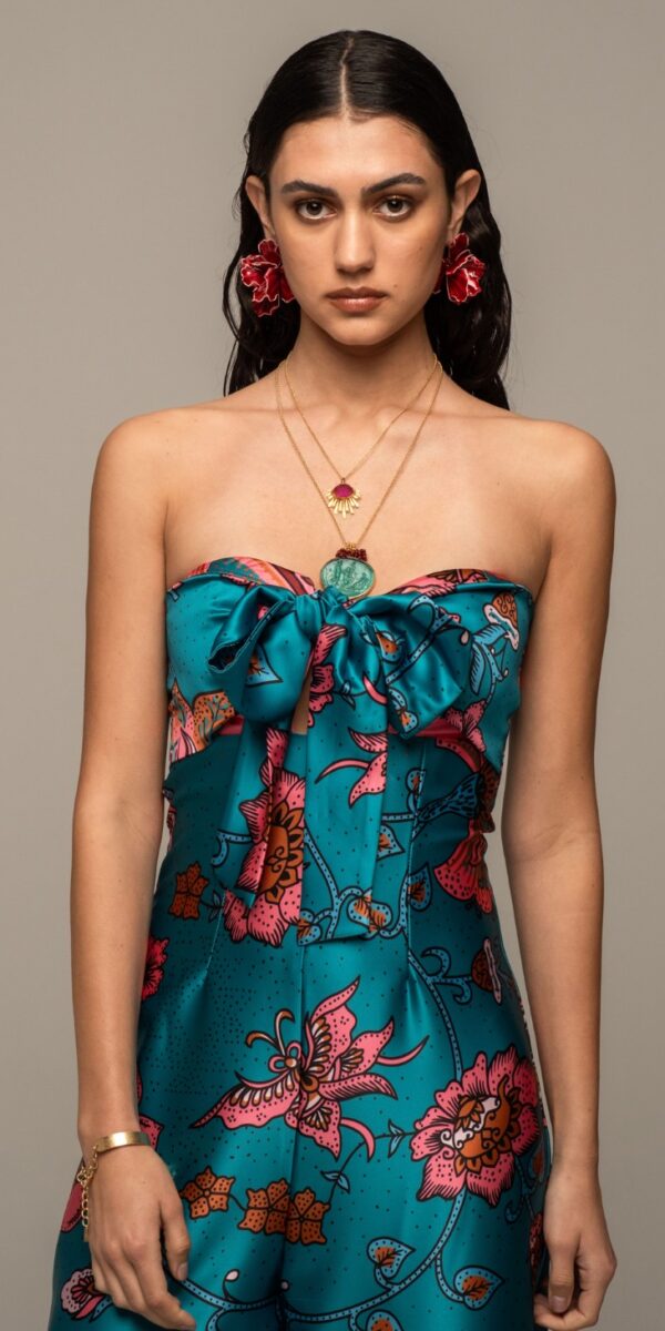 MAGNOLIA STRAPLESS JUMPSUIT